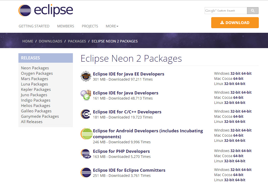 Project Eclipse Download For Mac